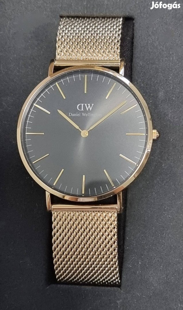 Daniel Wellington Mesh Onyx Gold karóra / Teljesen új / Ár alatt