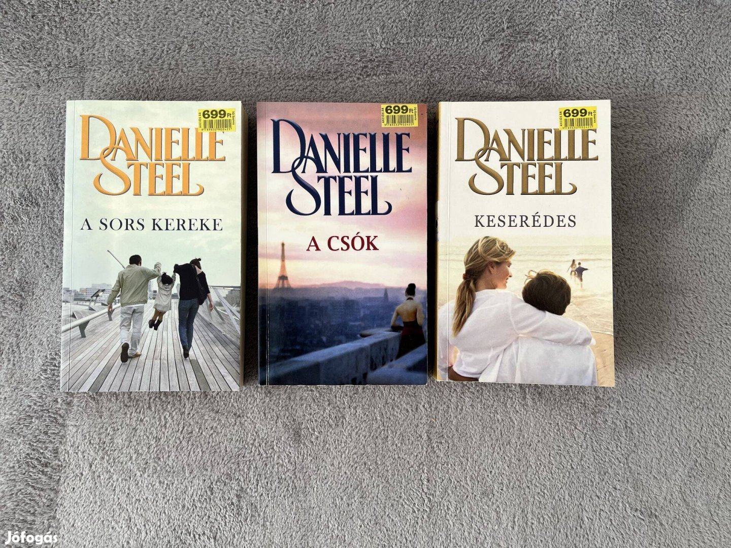 Danielle Steel 3 db könyv együtt