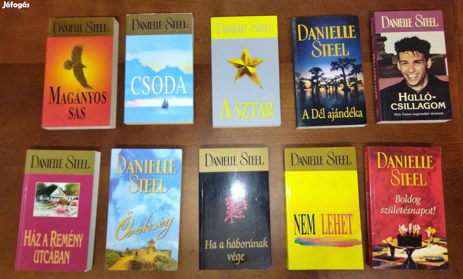 Danielle Steel könyvcsomag 500 ft / darab ár