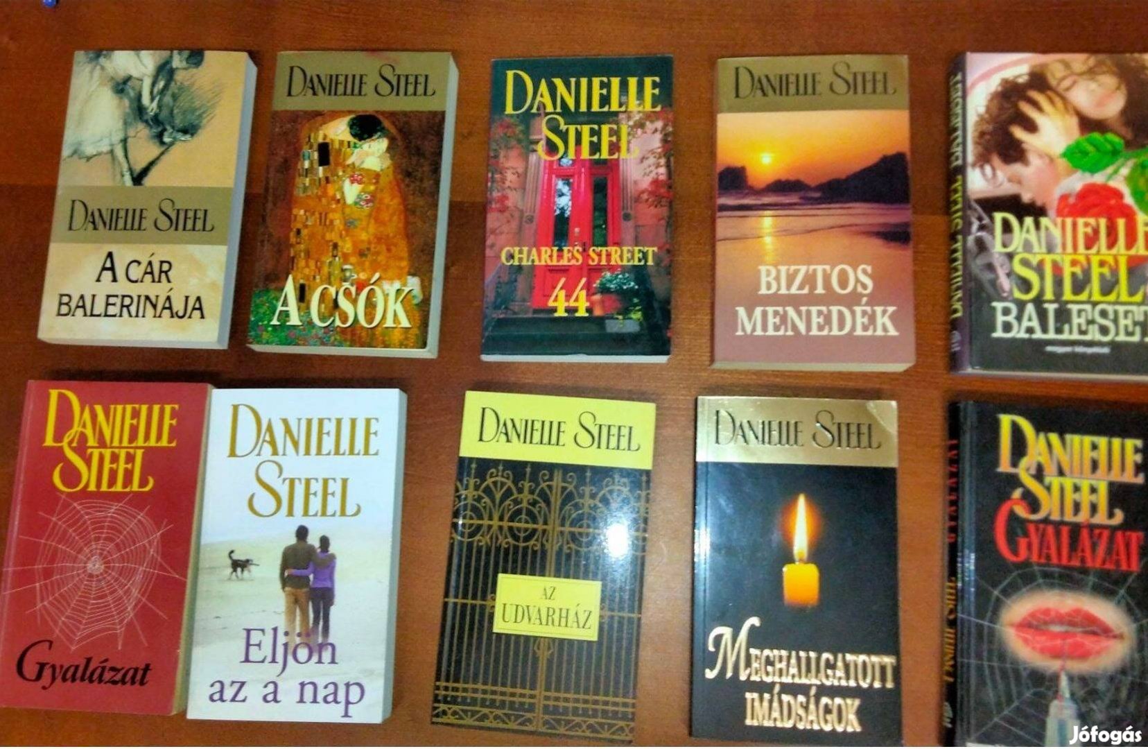 Danielle Steel könyvcsomag 500 ft / darab áron