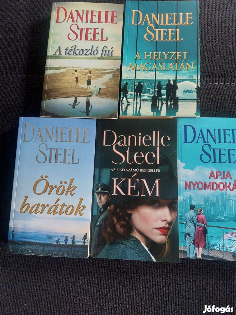 Danielle Steel könyvek