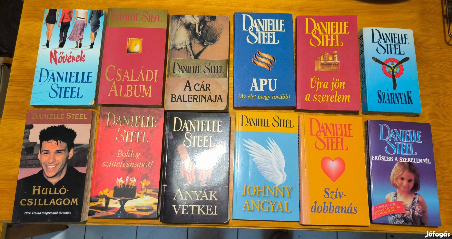 Danielle Steel könyvek