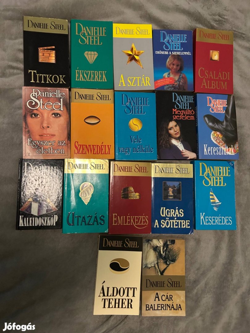 Danielle Steel könyvek