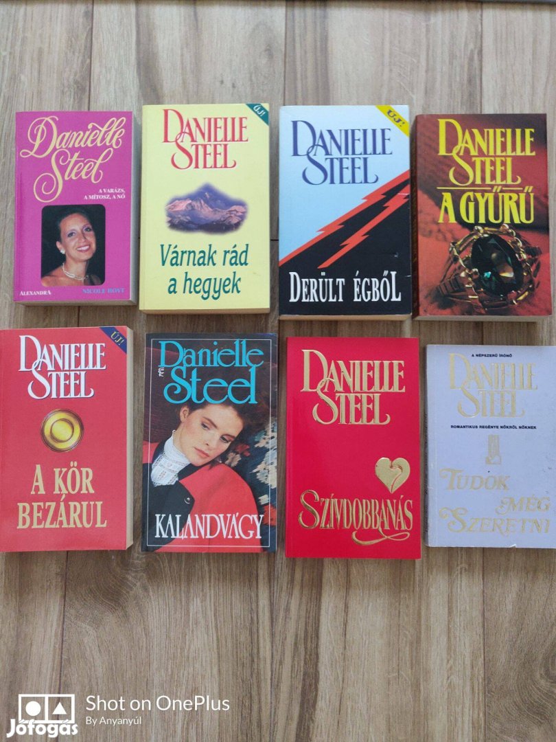 Danielle Steel könyvek 500 Ft/db