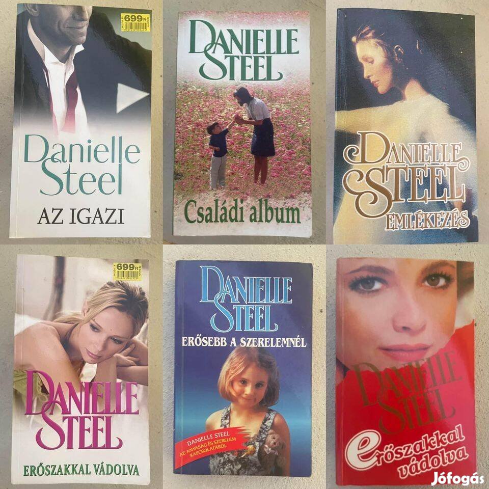 Danielle Steel könyvek (35 db)