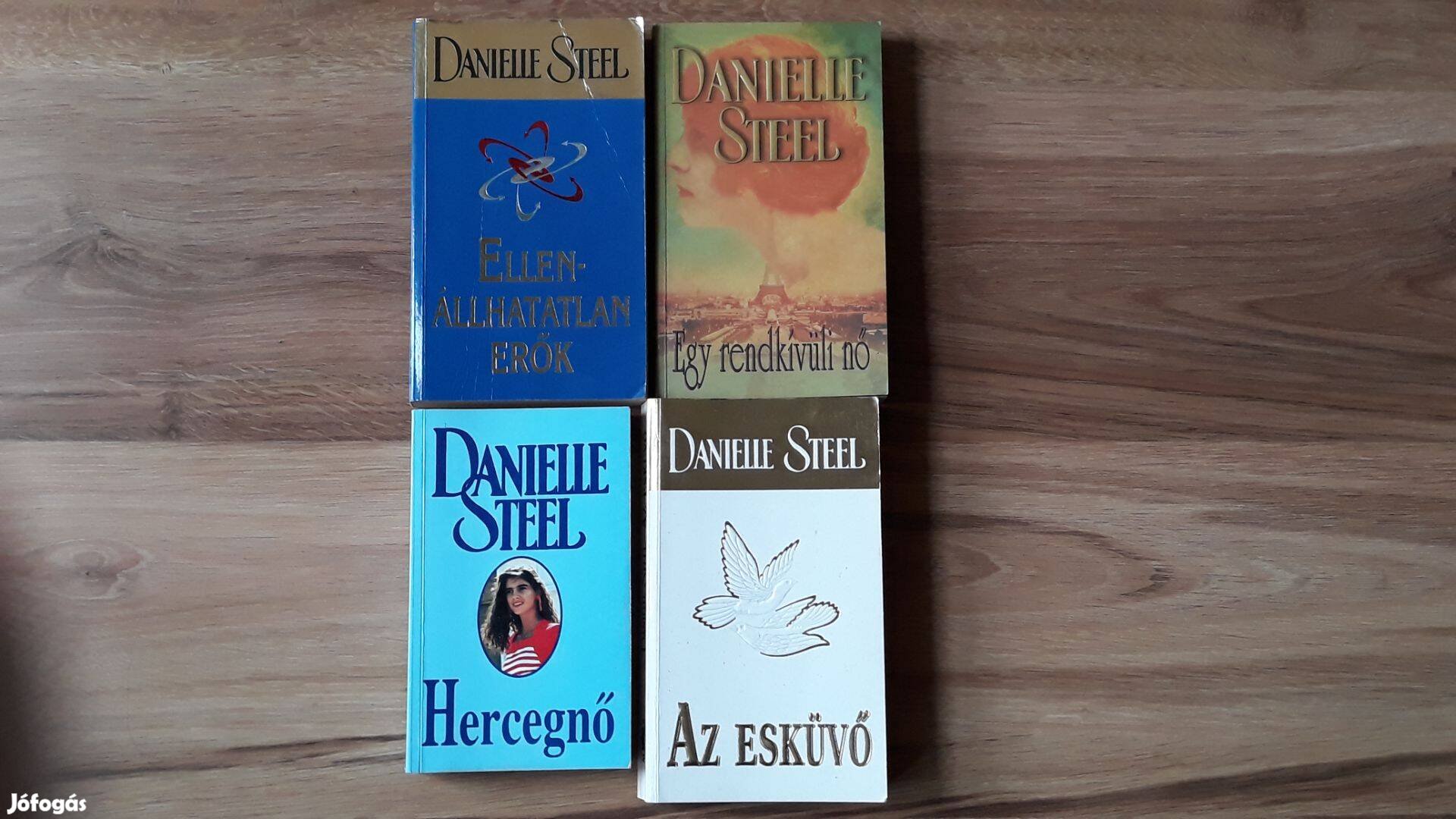 Danielle Steel könyvek, 4 db