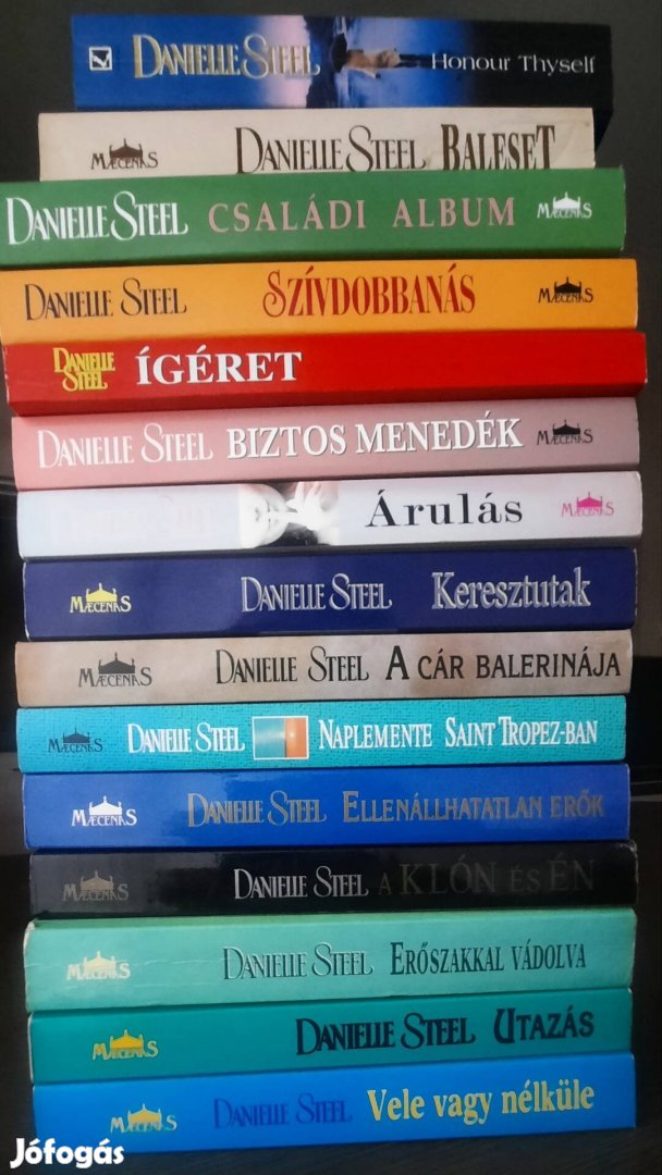 Danielle Steel könyvek!