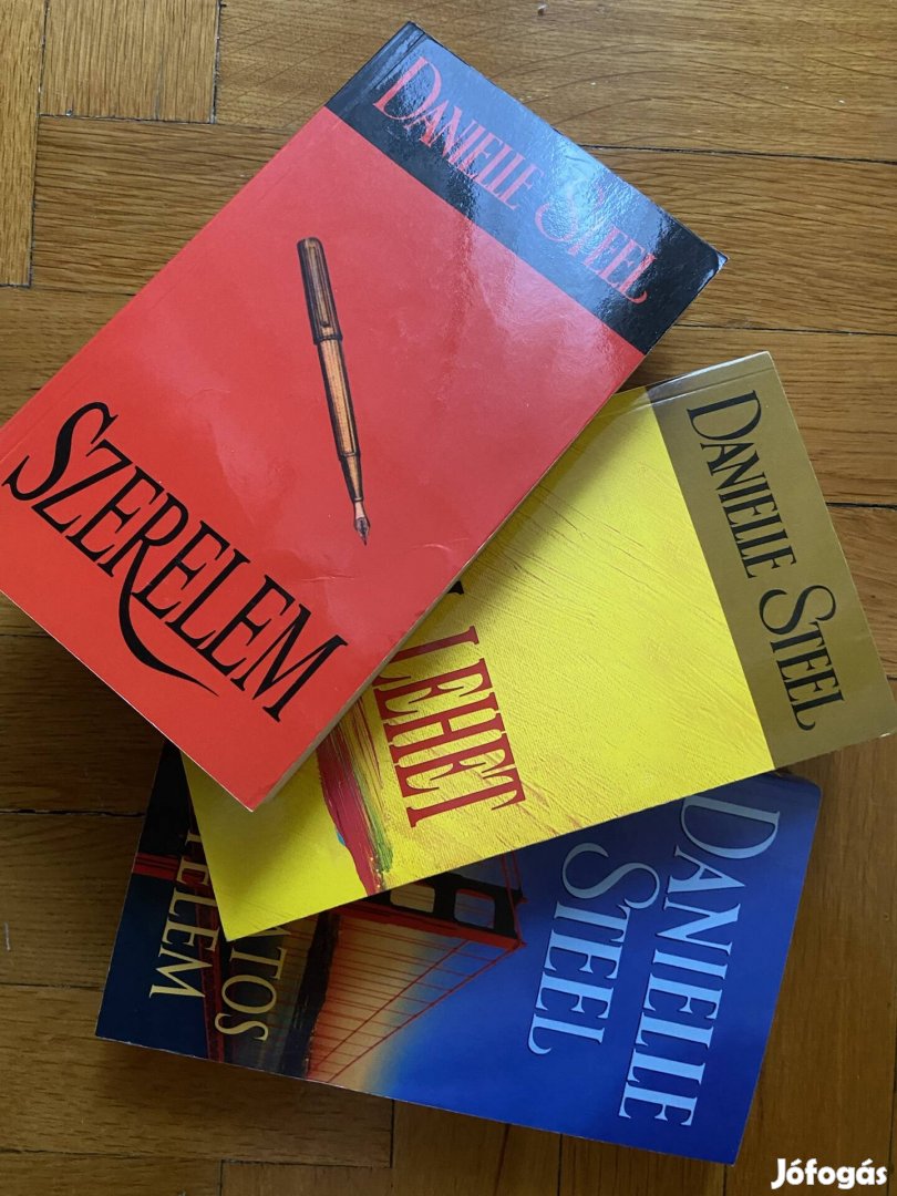 Danielle Steel könyvek csomagban
