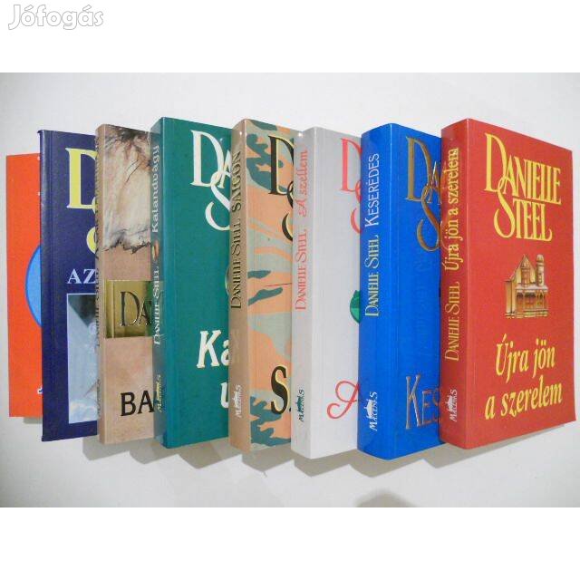 Danielle Steel regények - 8db könyv