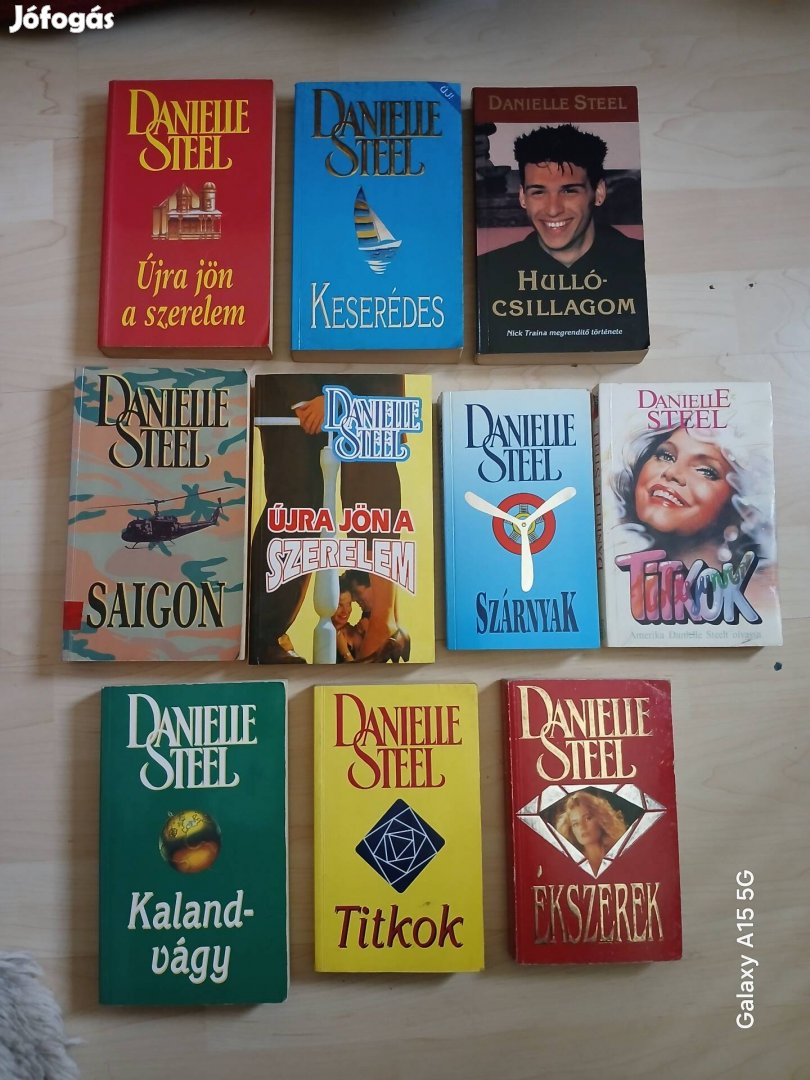 Danielle Steel regények szuper áron 