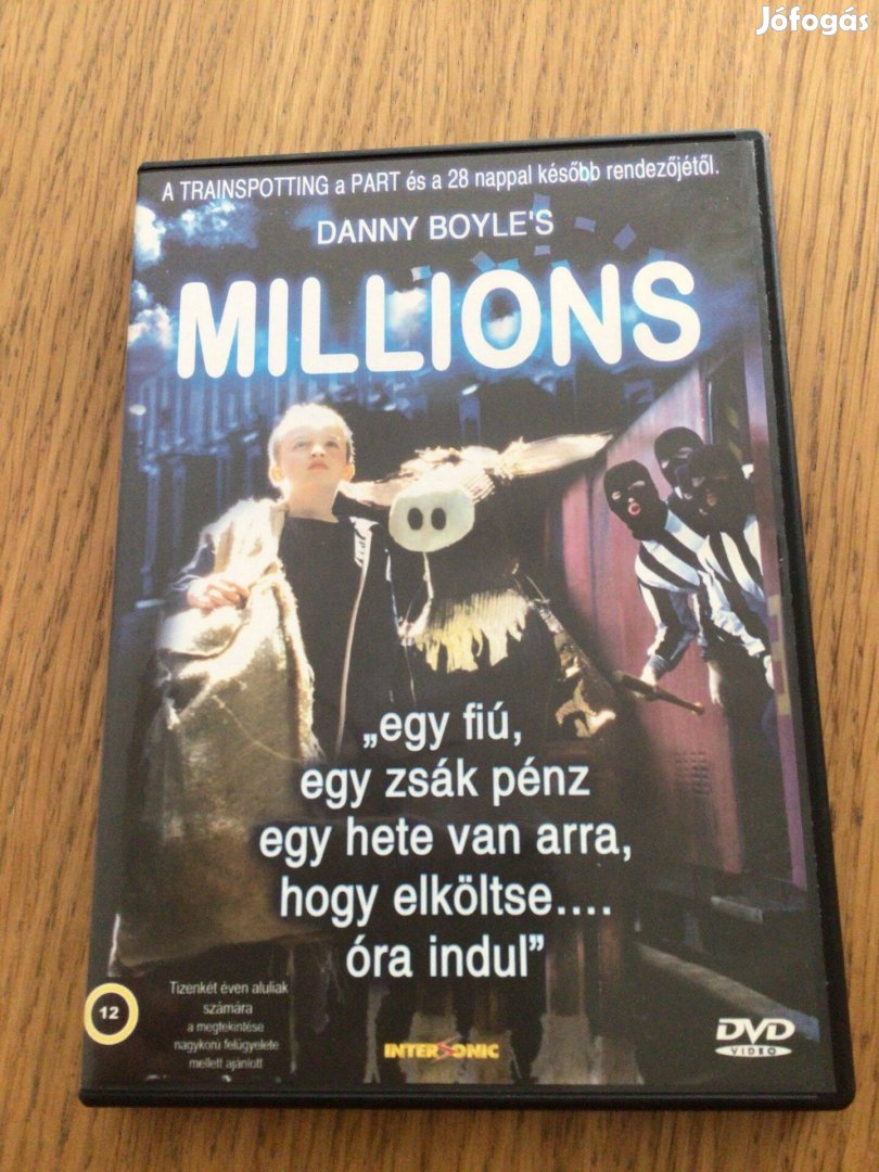 Danny Boyle Millions DVD magyar szinkronos Intersonic kiadás