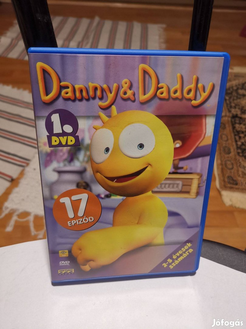 Danny & Daddy 1. - DVD rajzolós készségfejlesztő mesefilm