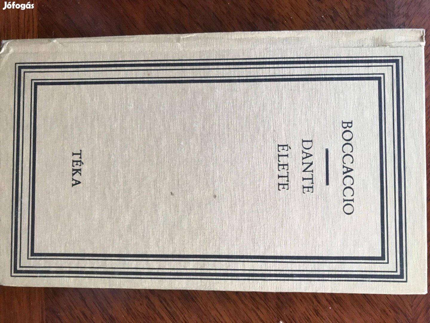 Dante Élete - Boccaccio