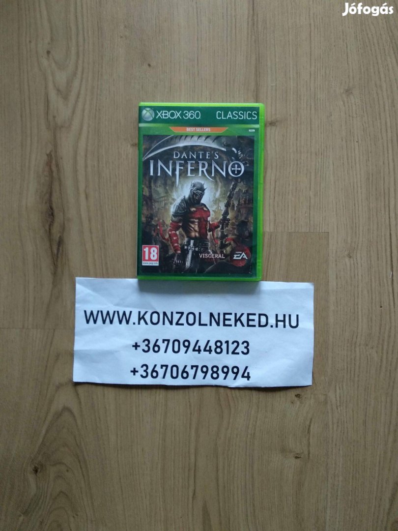 Dante's Inferno Xbox One Kompatibilis Xbox 360 játék