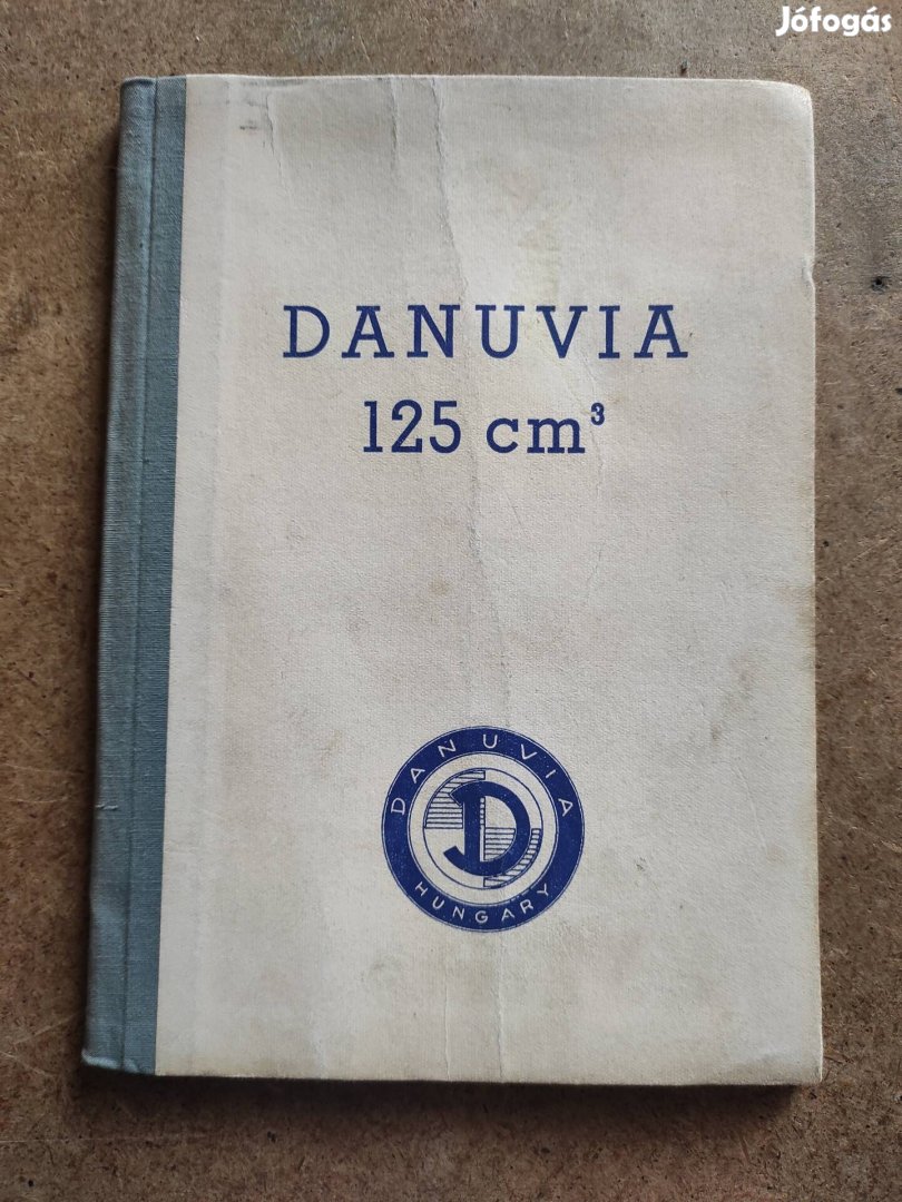 Danuvia 125 kezelési és alkatrészkatalógus. 1965