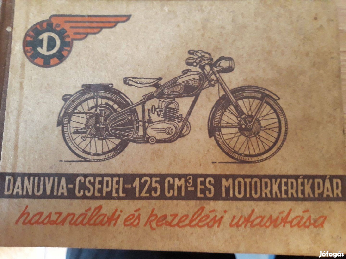 Danuvia-Csepel - 125 CM3 - es Kézikönyv