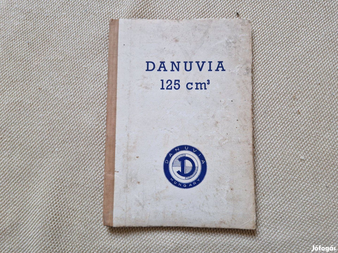 Danuvia könyv 2., kezelés karbantartás útmutató 1965 jó állapotban