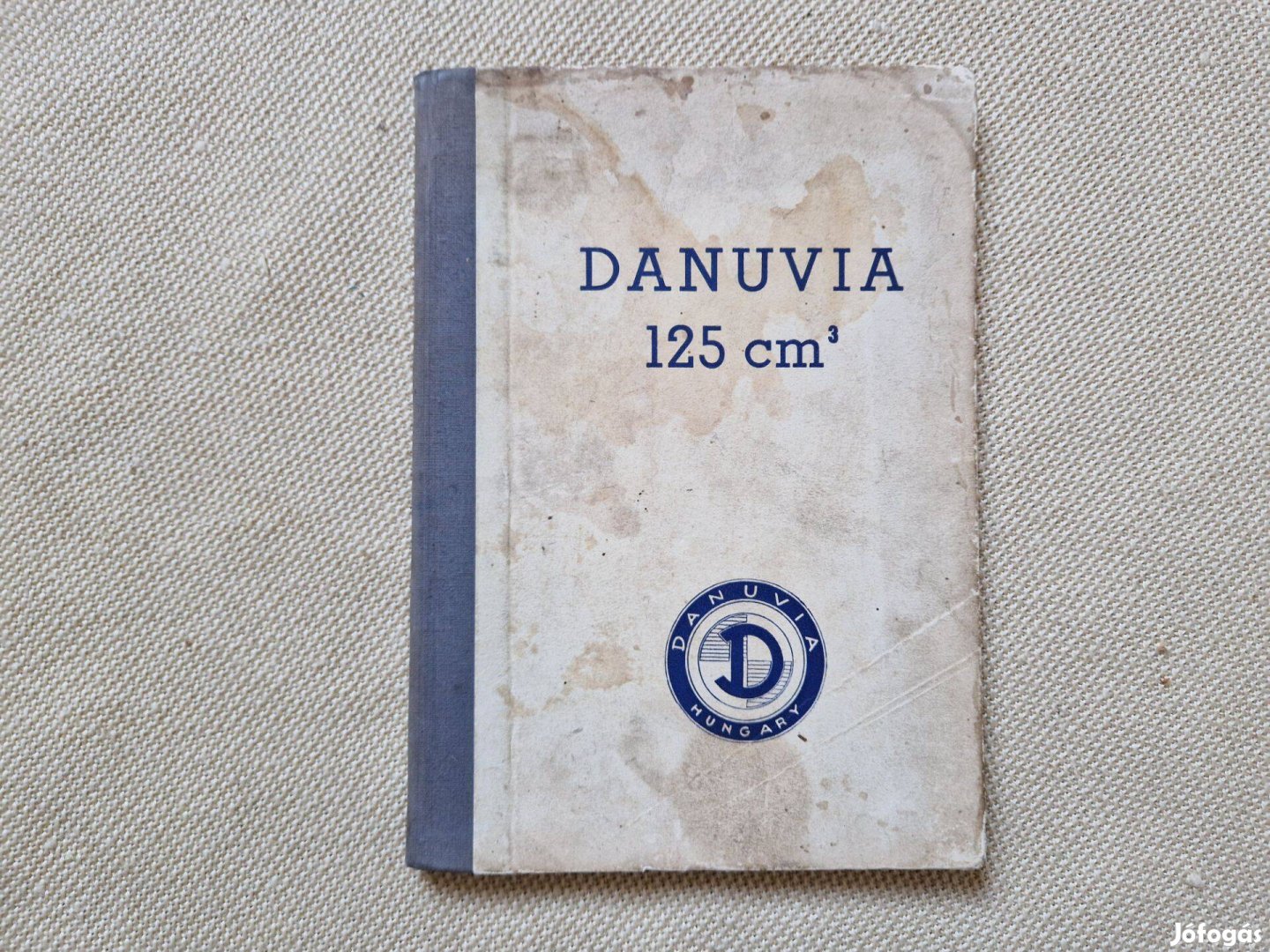Danuvia könyv 3., kezelés karbantartás útmutató 1965 jó állapotban