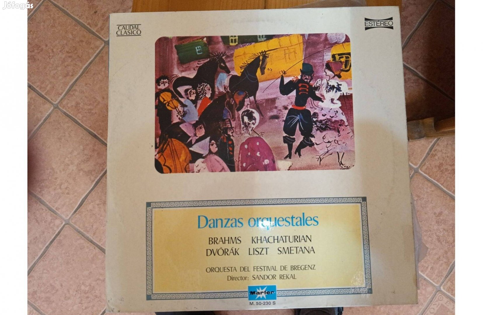 Danzas orquestales vinyl hanglemez eladó