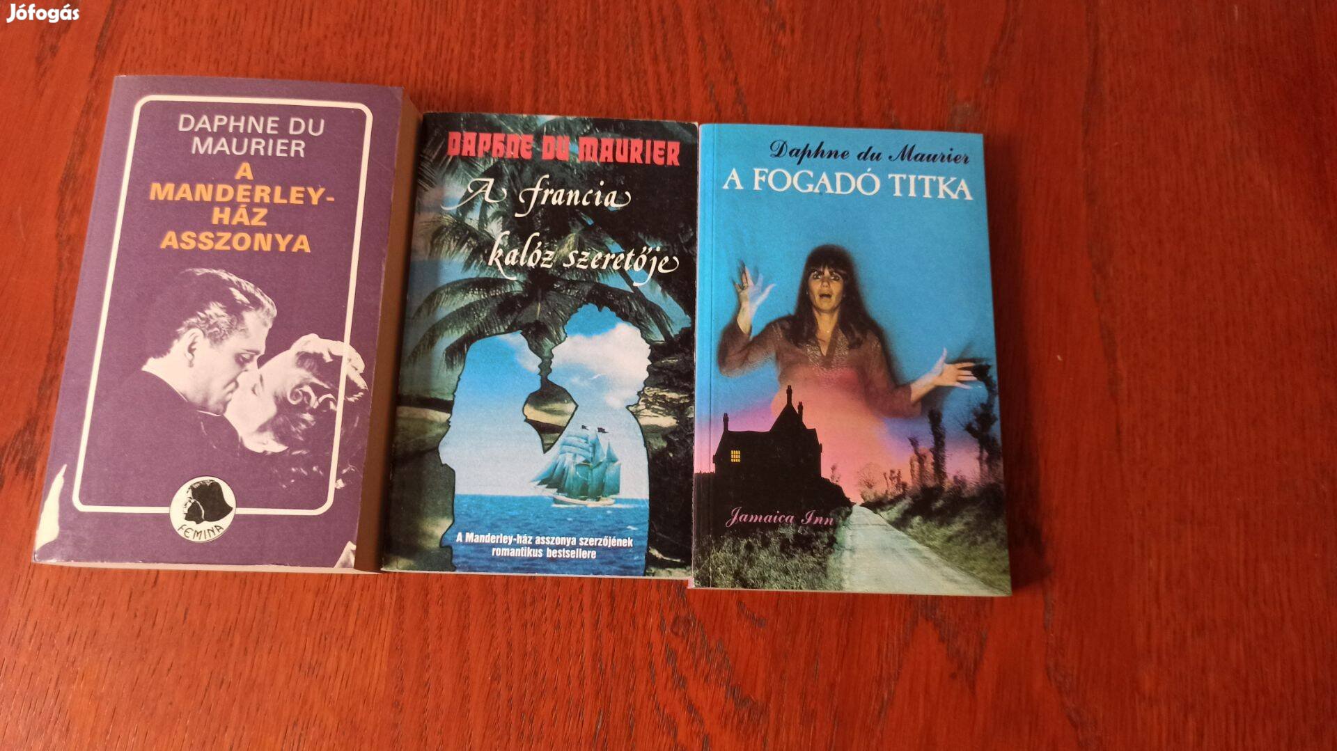 Daphne du Maurier könyvcsomag / 3 db könyv