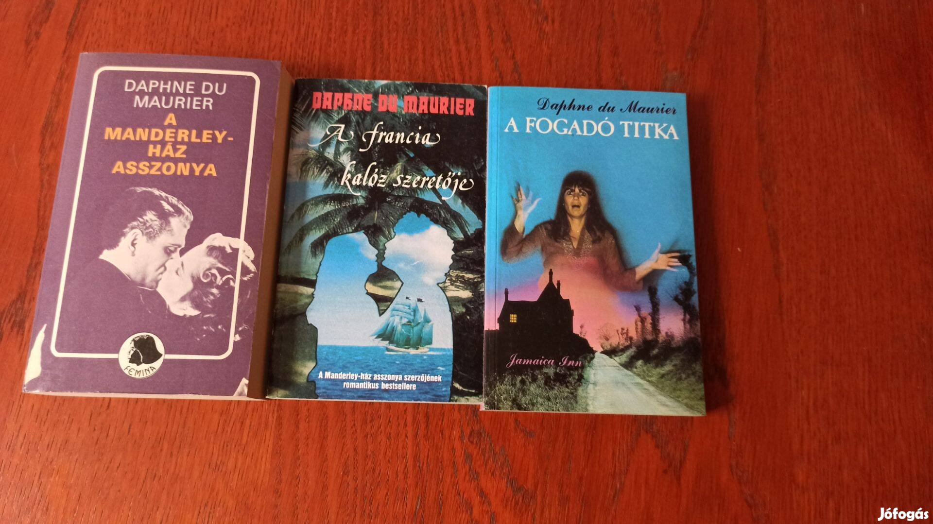 Daphne du Maurier könyvcsomag / 3 db könyv