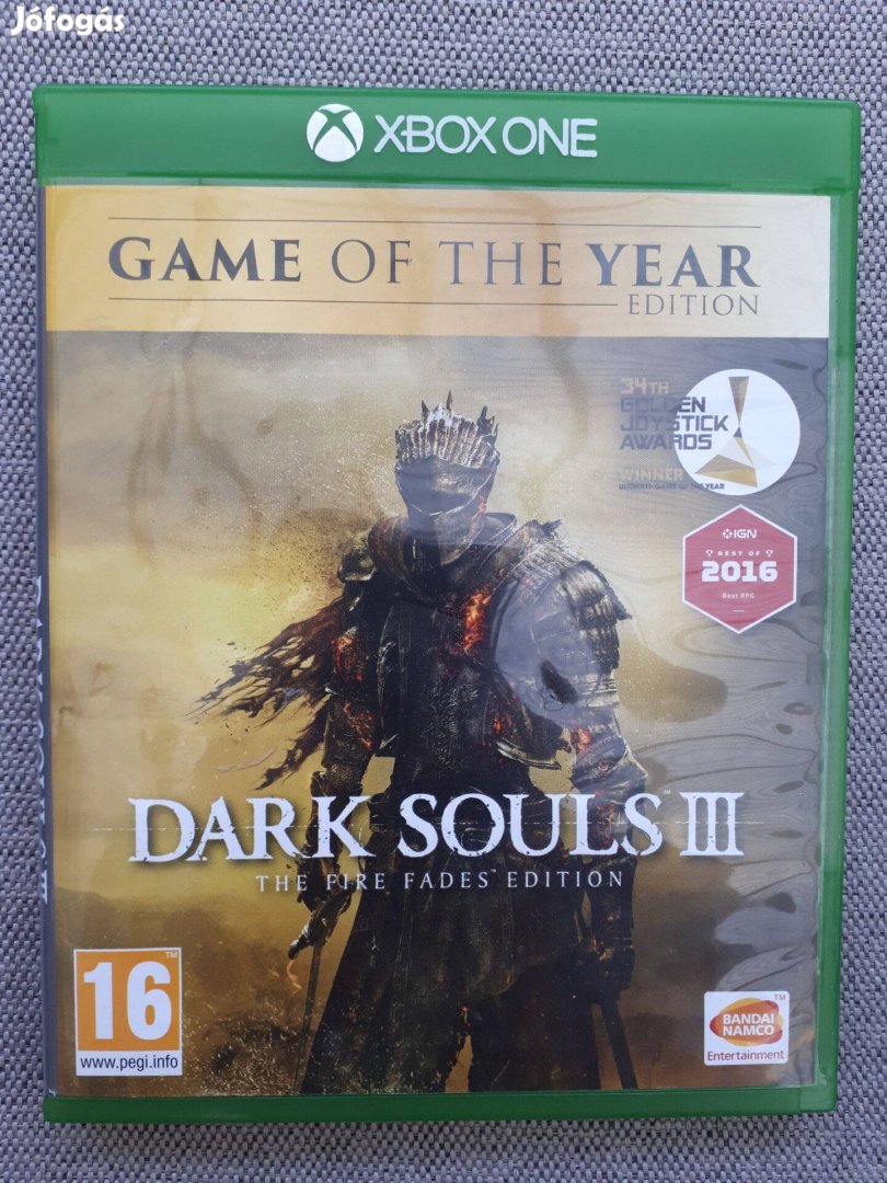 Dark Souls III GOTY xbox one-series x játék,eladó-csere"