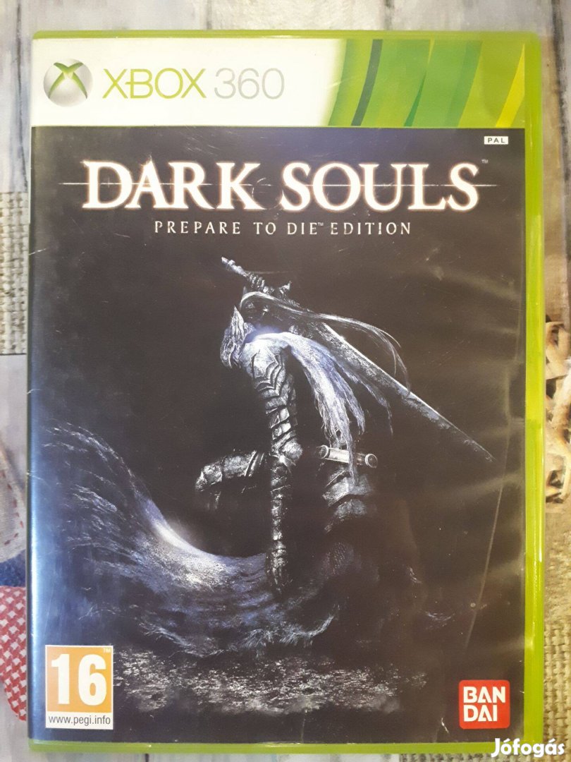 Dark Souls I Preaper TO DIE Edition eredeti xbox360 játék eladó-csere