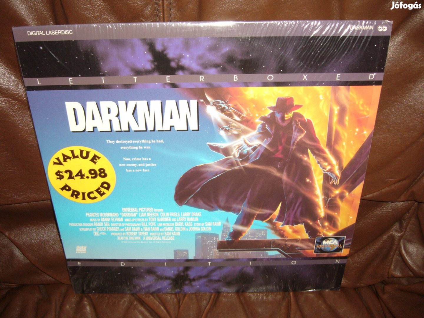 Darkman . Laserdisc képlemez ritkaság !