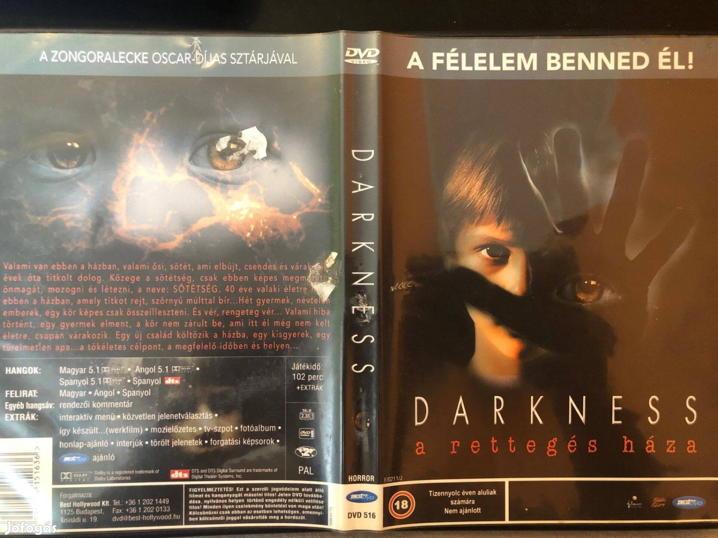 Darkness A rettegés háza (karcmentes) DVD