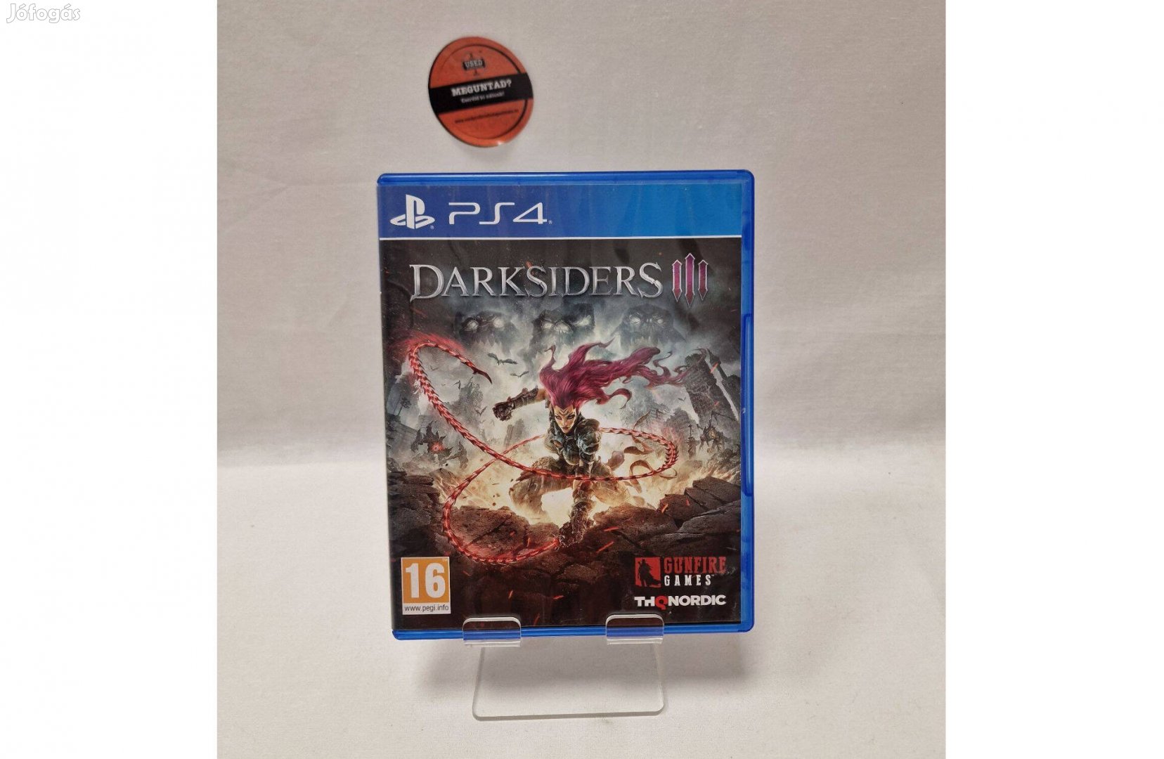 Darksiders III - PS4 játék, használt