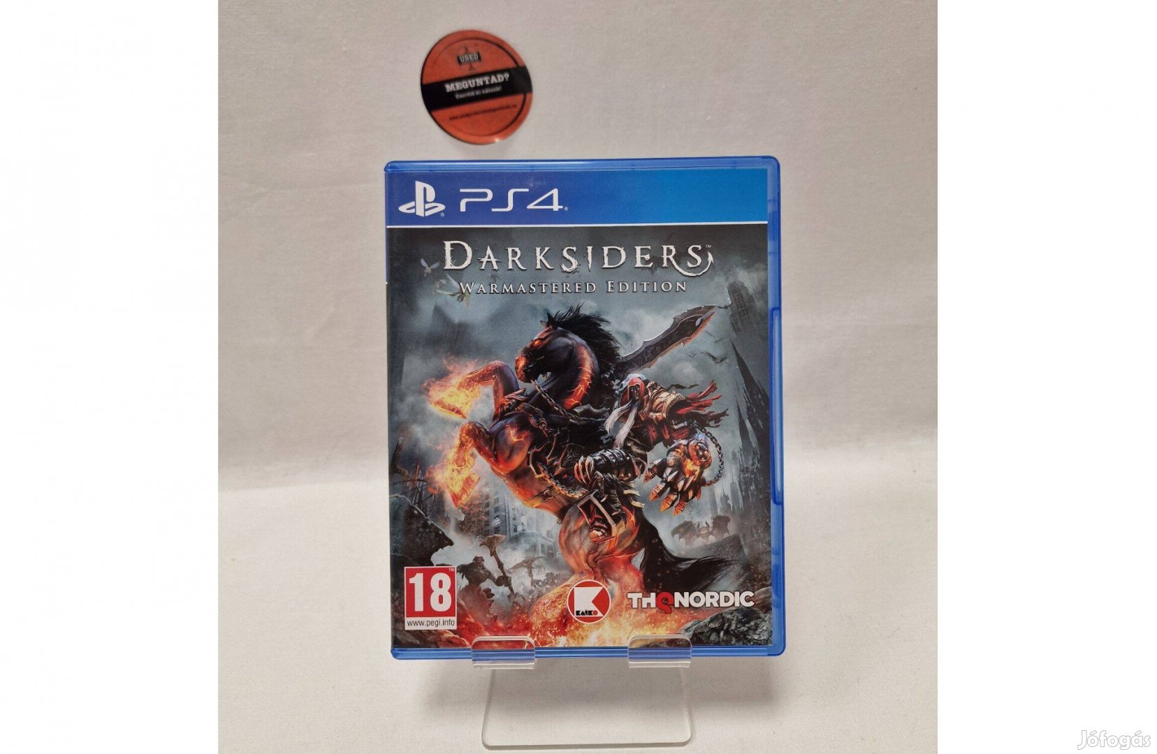 Darksiders Warmastered Edition - PS4 játék, használt