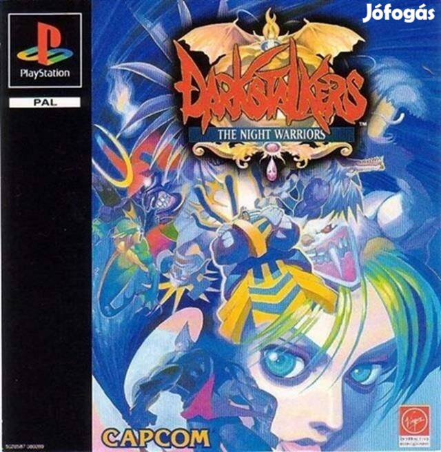 Darkstalkers The Night Warriors, Boxed PS1 játék