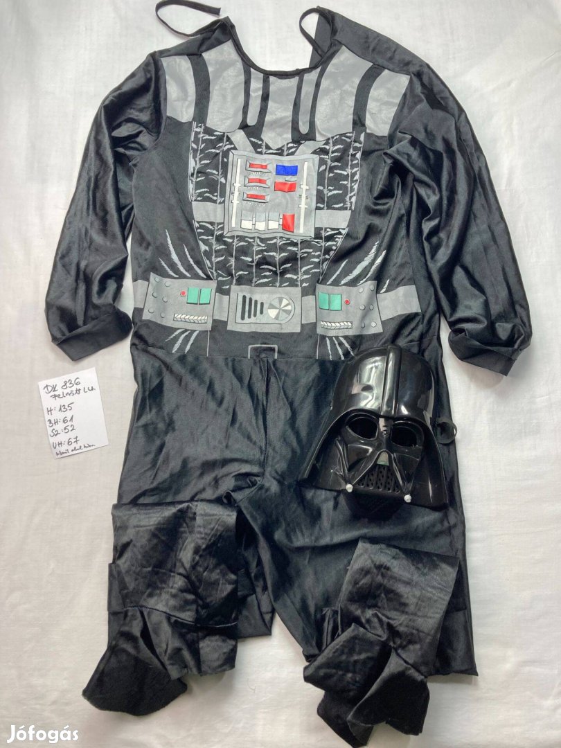 Darth Vader jelmez, Star Wars jelmez, felnőtt jelmez DK836