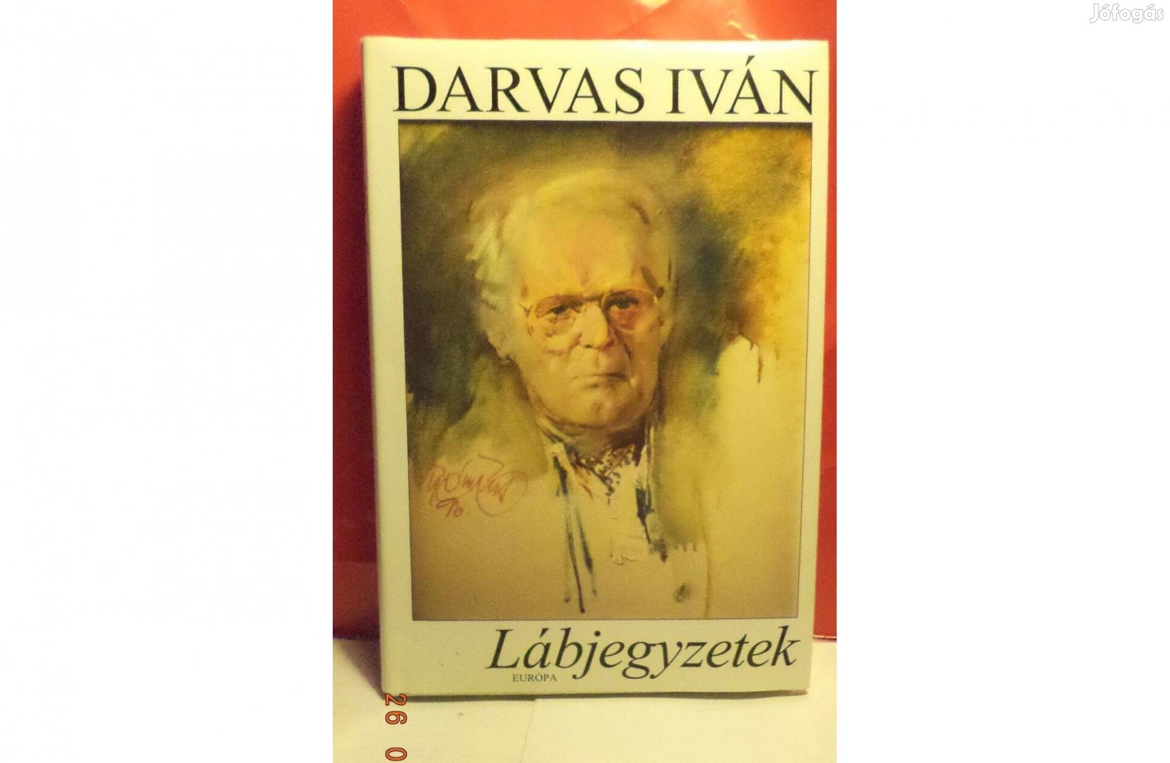 Darvas Iván: Lábjegyzetek - dedikált