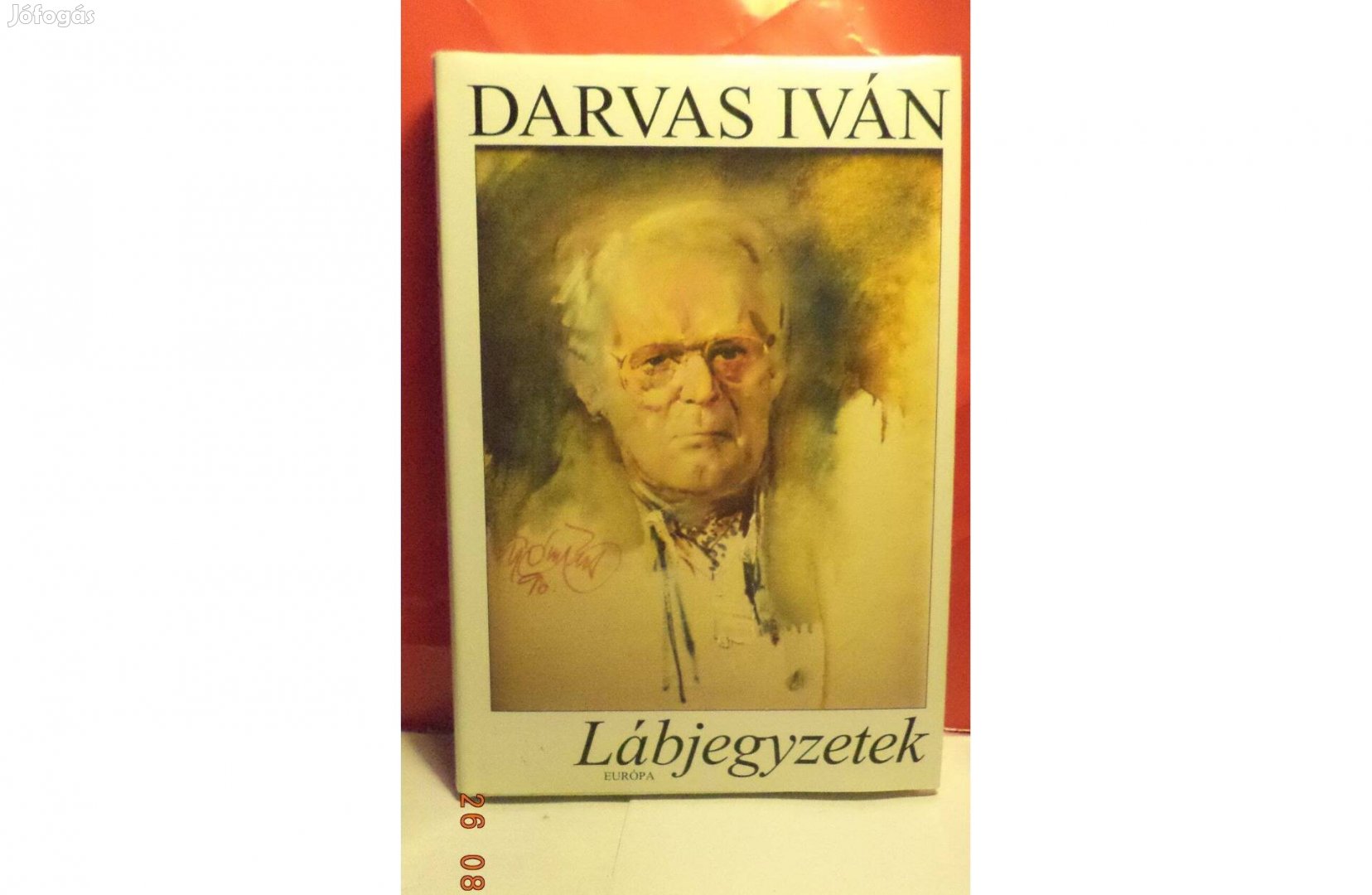 Darvas Iván: Lábjegyzetek - dedikált