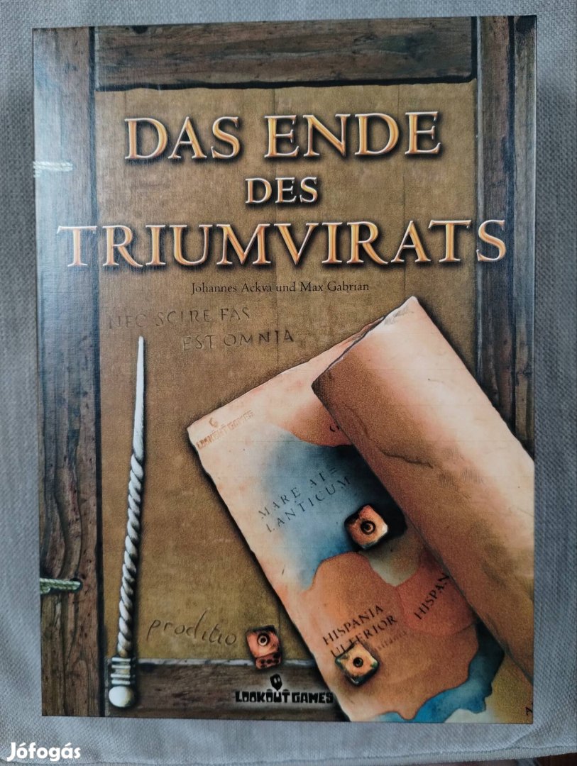 Das Ende des Triumvirats társasjáték