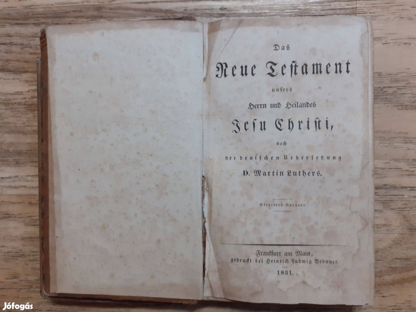 Das Neue Testament (1831.)