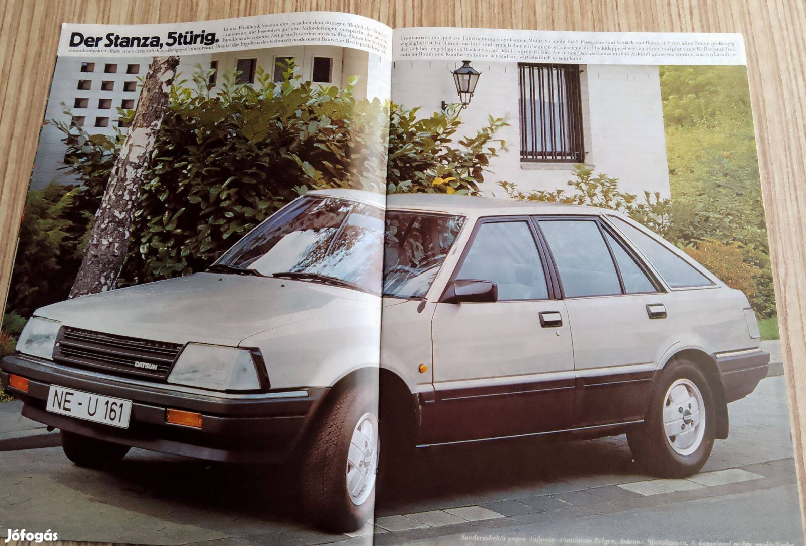 Datsun Stanza prospektus, katalógus