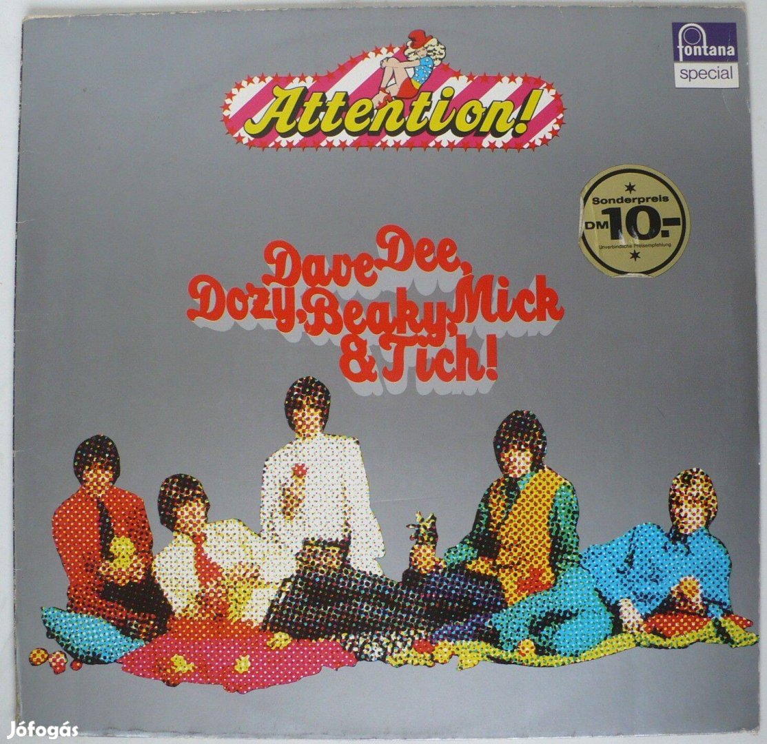 Dave Dee Dozy Beaky Mick & Tich: BEST (német nyomású hanglemez)