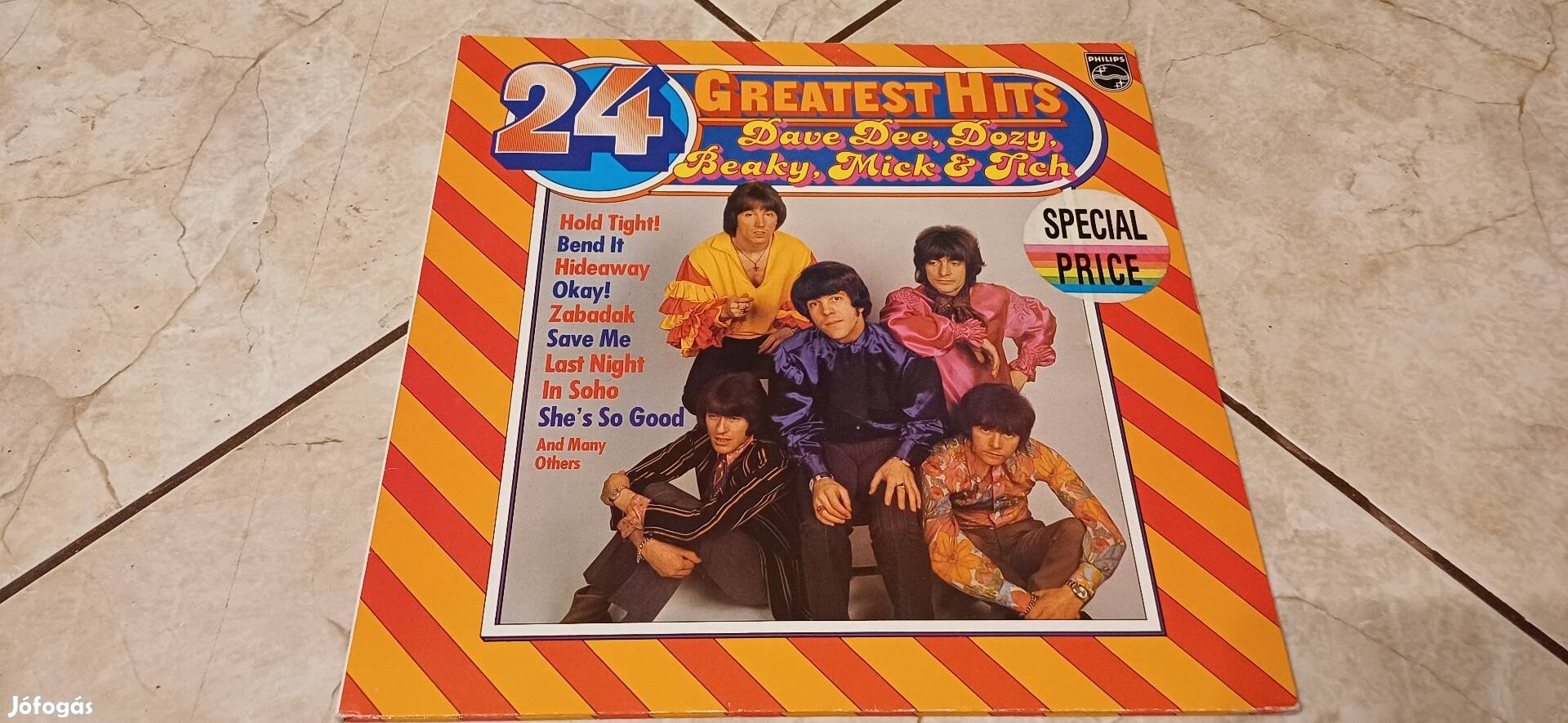 Dave Dee Dozy dupla bakelit hanglemez