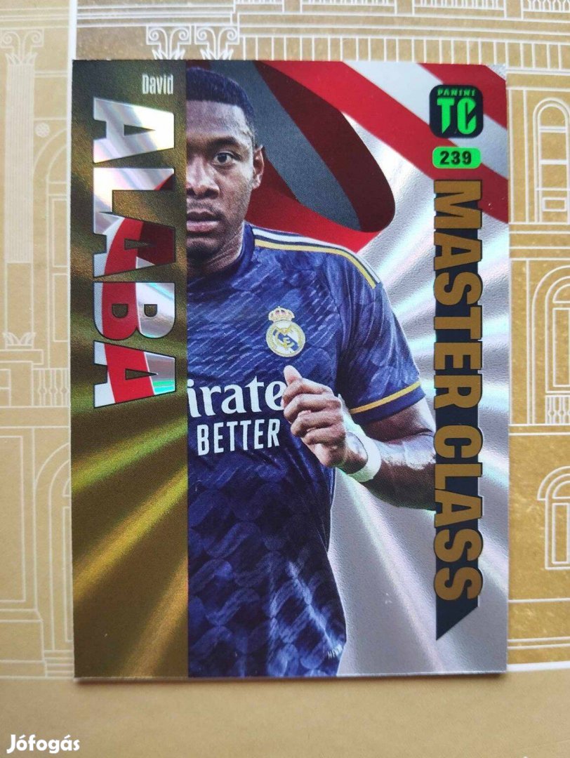 David Alaba (Real Madrid) Master Class Top Class 2024 focis kártya