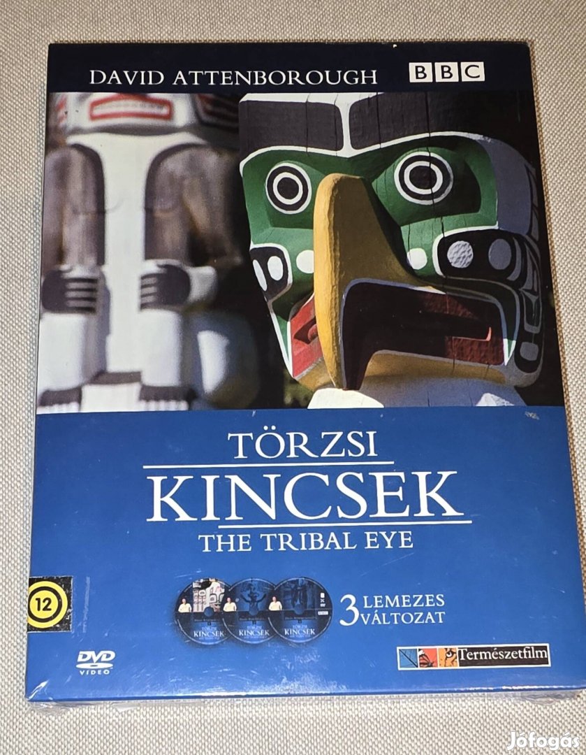David Attenborough:Törzsi kincsek-3 DVD diszdoboz 