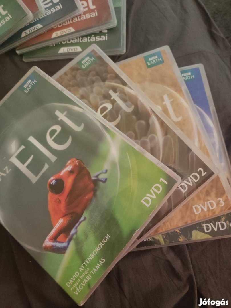 David Attenborough természetfilm szett Az Élet DVD