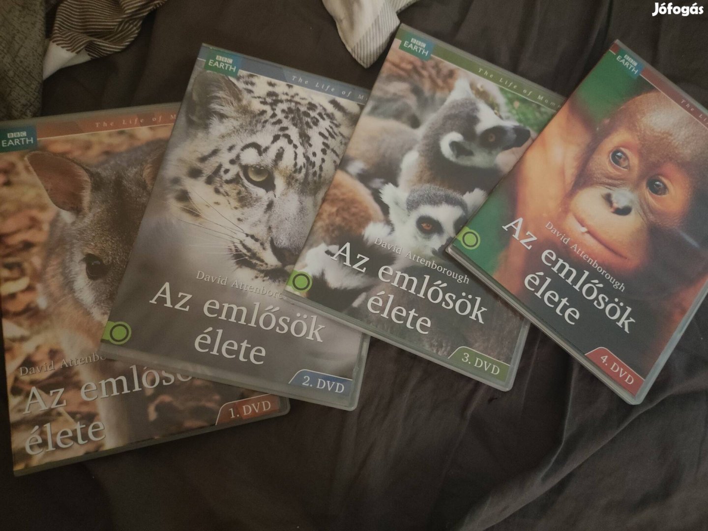 David Attenborough természetfilm szett Az emlősök élete