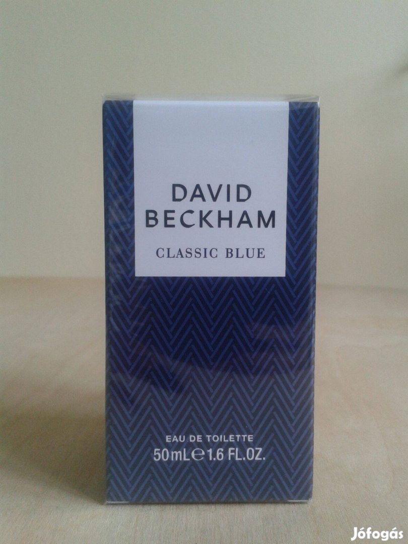 David Beckham EDT 50ml classic blue - bontatlan, új termék