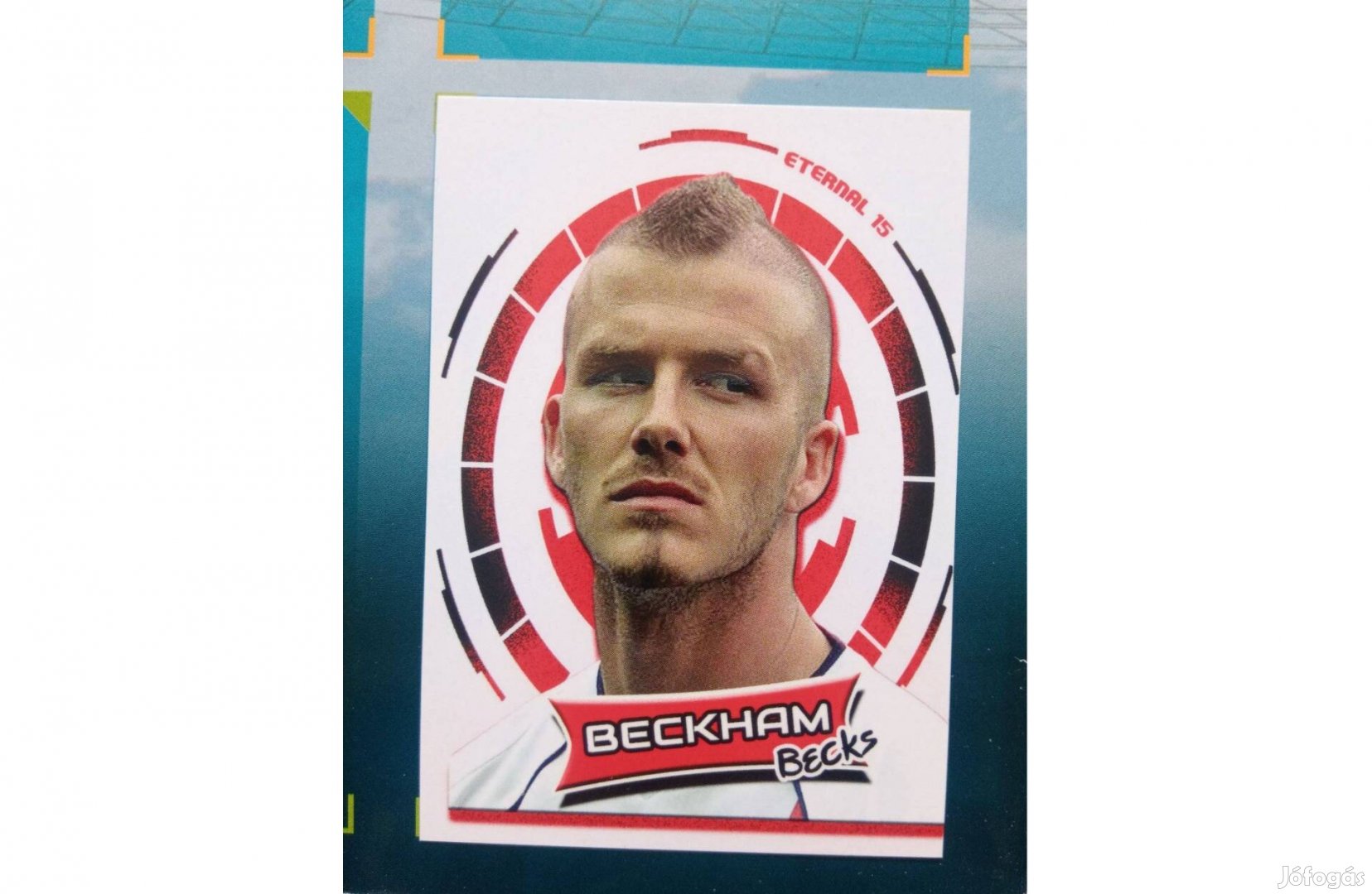 David Beckham (Anglia és Real Madrid) rajongói kártya
