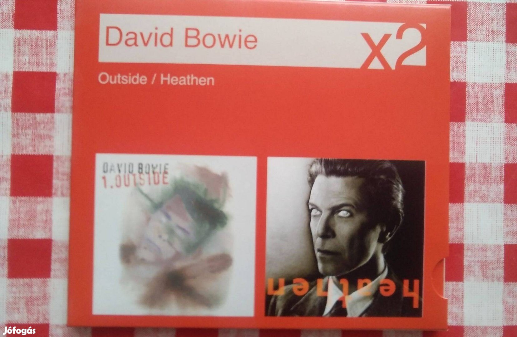 David Bowie 1. Outside és Heathen két album cd újszerű