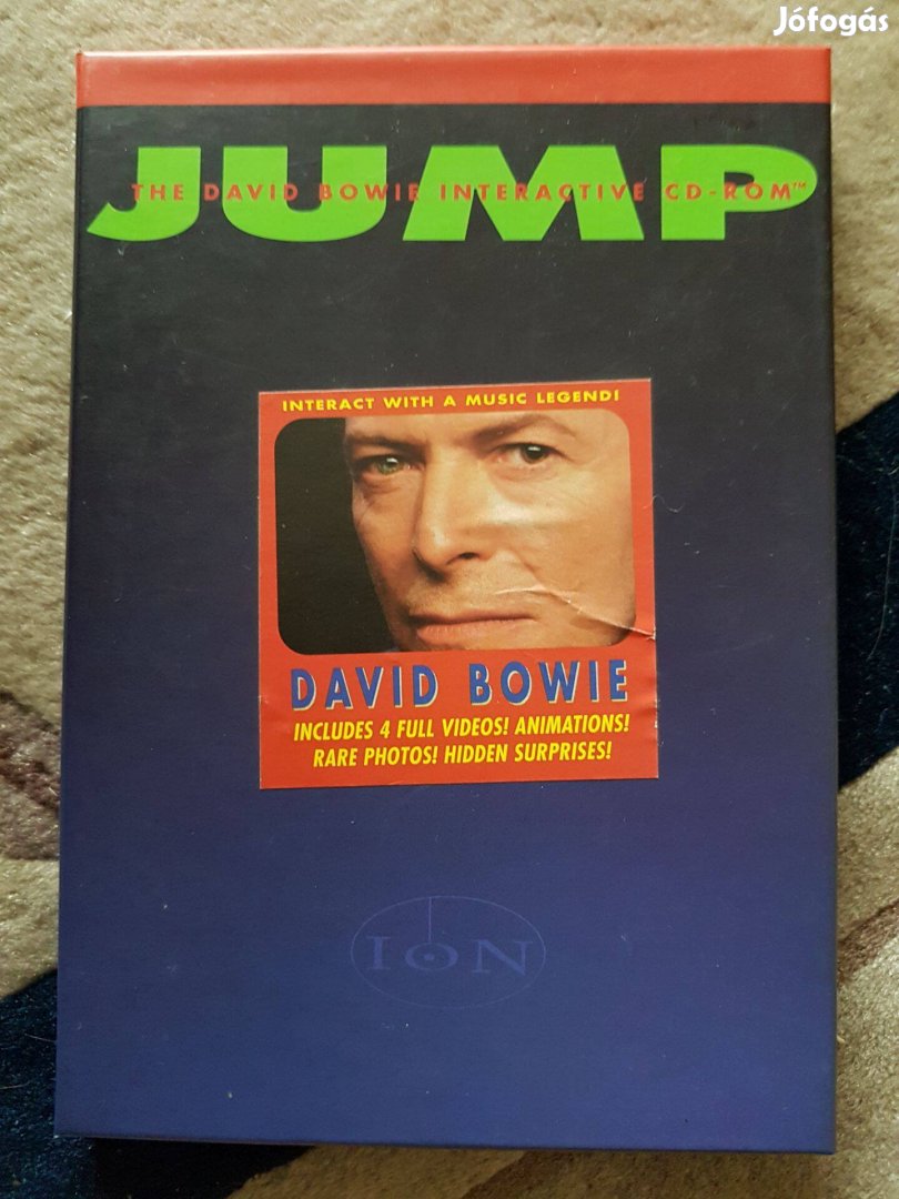 David Bowie Jump CD-ROM interactiv zene