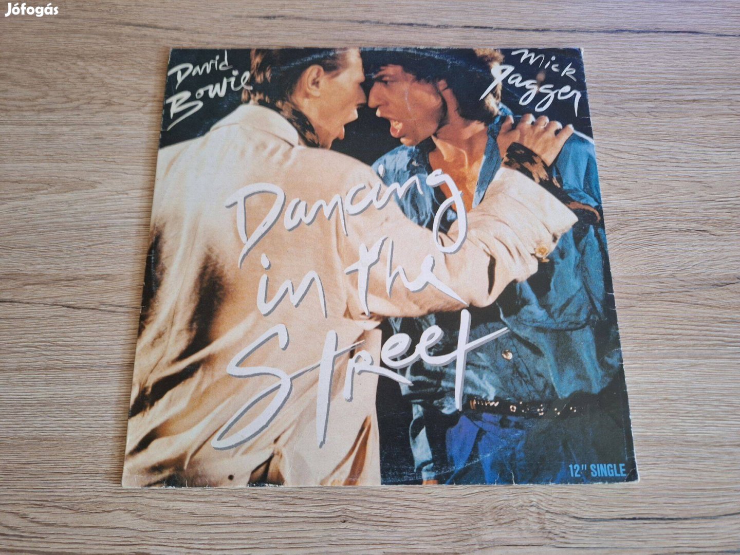 David Bowie & Mick Jagger - Dancing in the street maxi bakelit lemez!