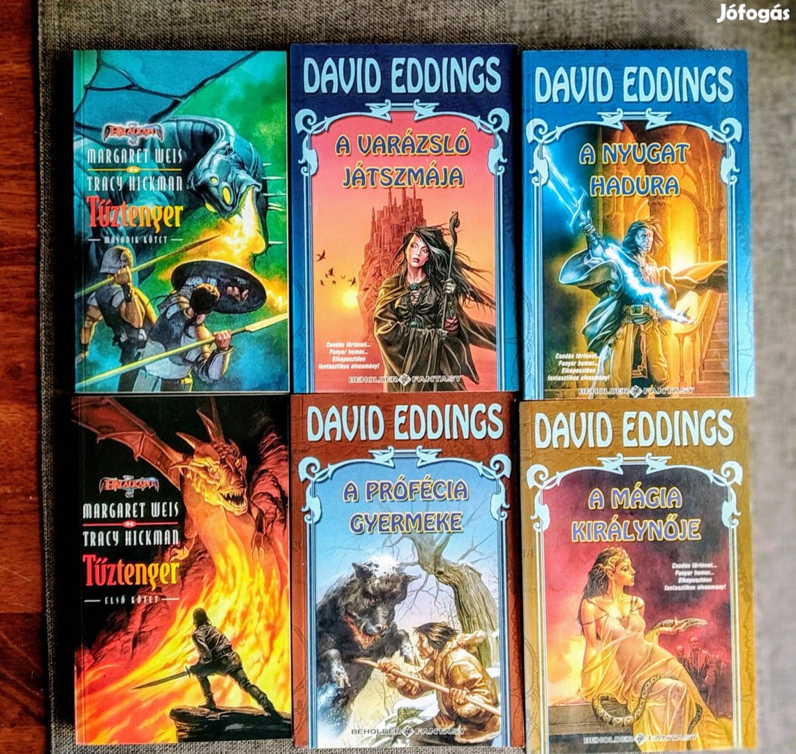 David Eddings Belgariad ciklus négy kötete